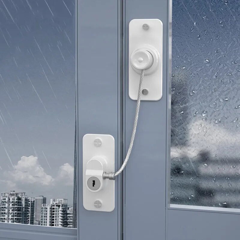 Dmax | Cerradura de seguridad con protección por contraseña para ventanas y puertas del hogar