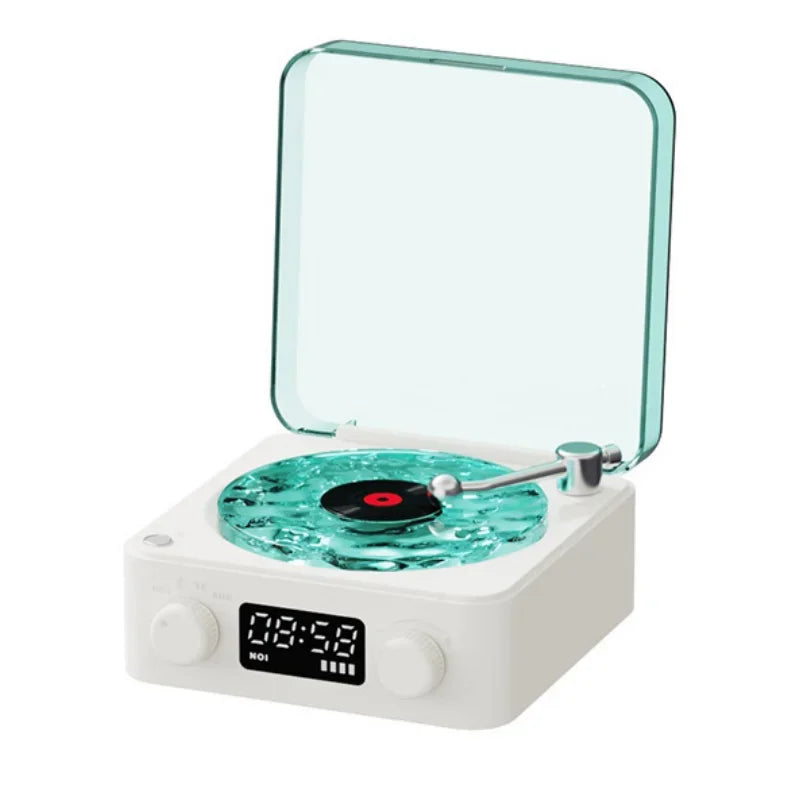 Lámpara retro de proyección de audio