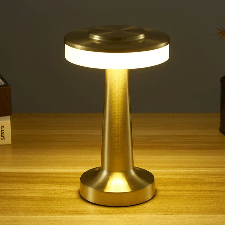 Lumey - Lámpara de mesa de bar retro con función táctil