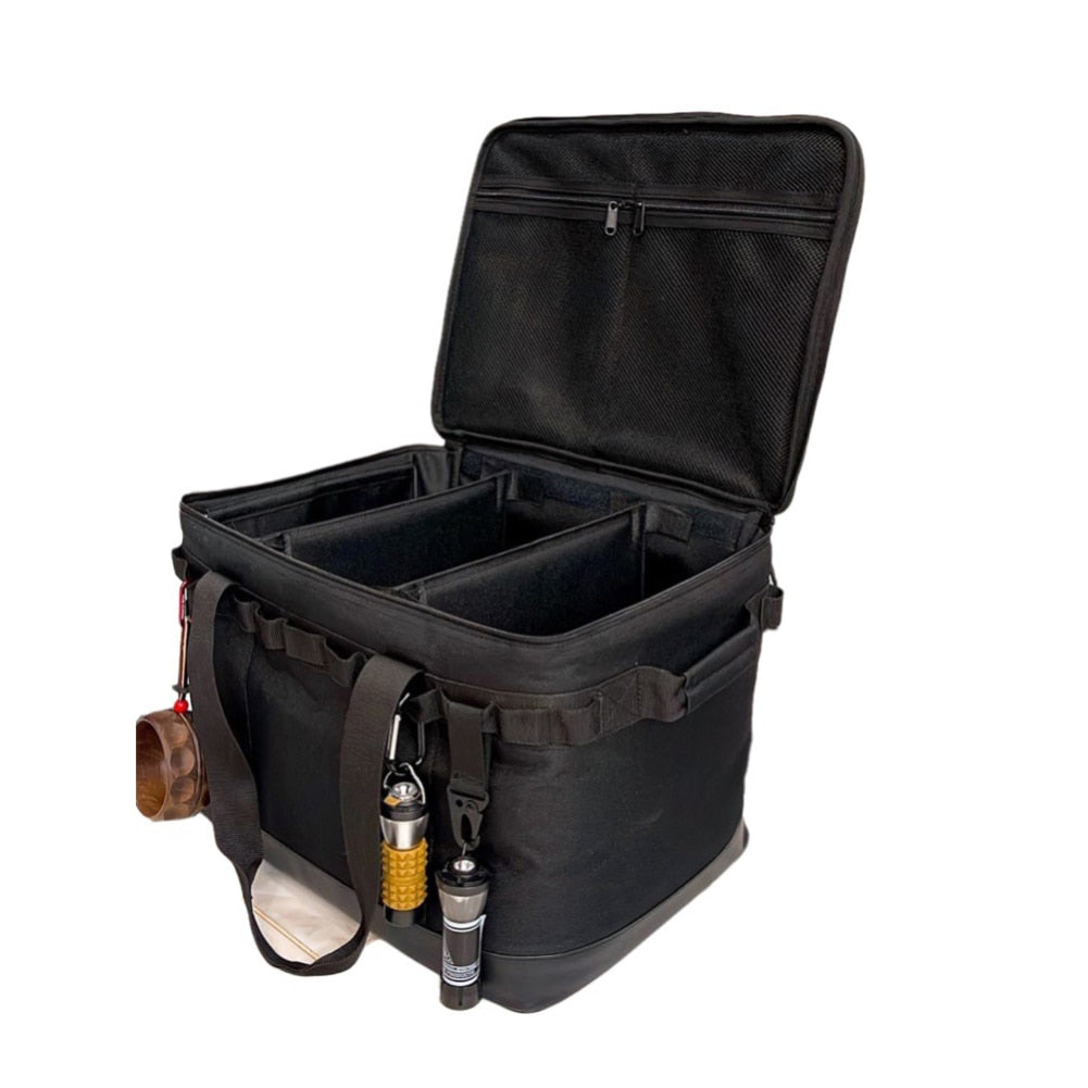 Bolsa de almacenamiento para camping | Organizador con múltiples compartimentos