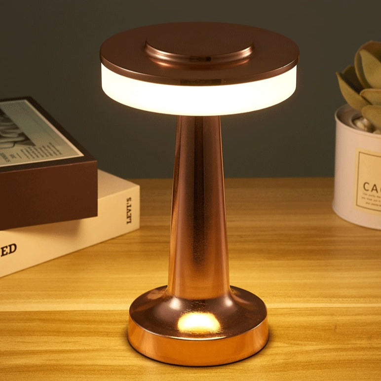 Lumey - Lámpara de mesa de bar retro con función táctil