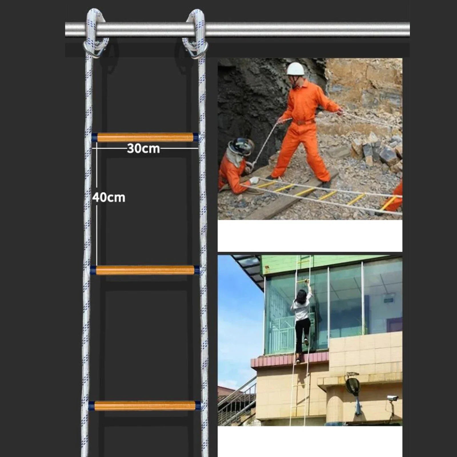 Dmax | Cuerda de escalera de emergencia