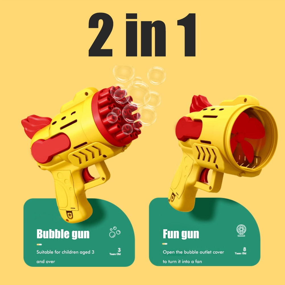 Máquina de burbujas LED | Juguete automático para niños