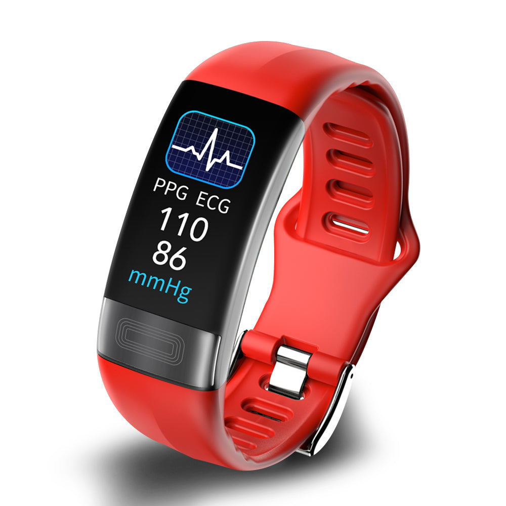 Pulsera Inteligente ECG SpO2 Presión y Frecuencia Cardíaca