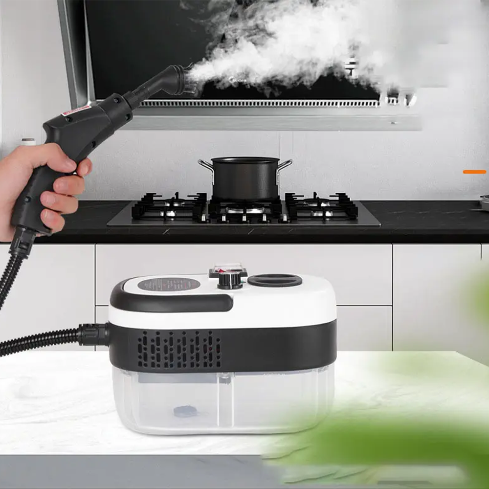 Hidrolimpiadora a Vapor 2500W – Limpieza Profunda Multiuso con Depósito de 1,1 L y Accesorios Incluidos