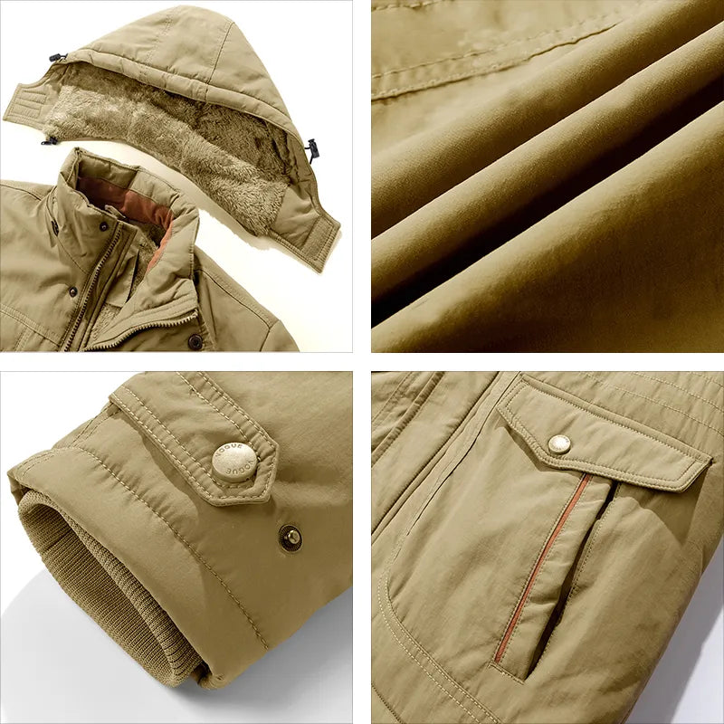 Marcel | Abrigo Táctico Impermeable de Invierno