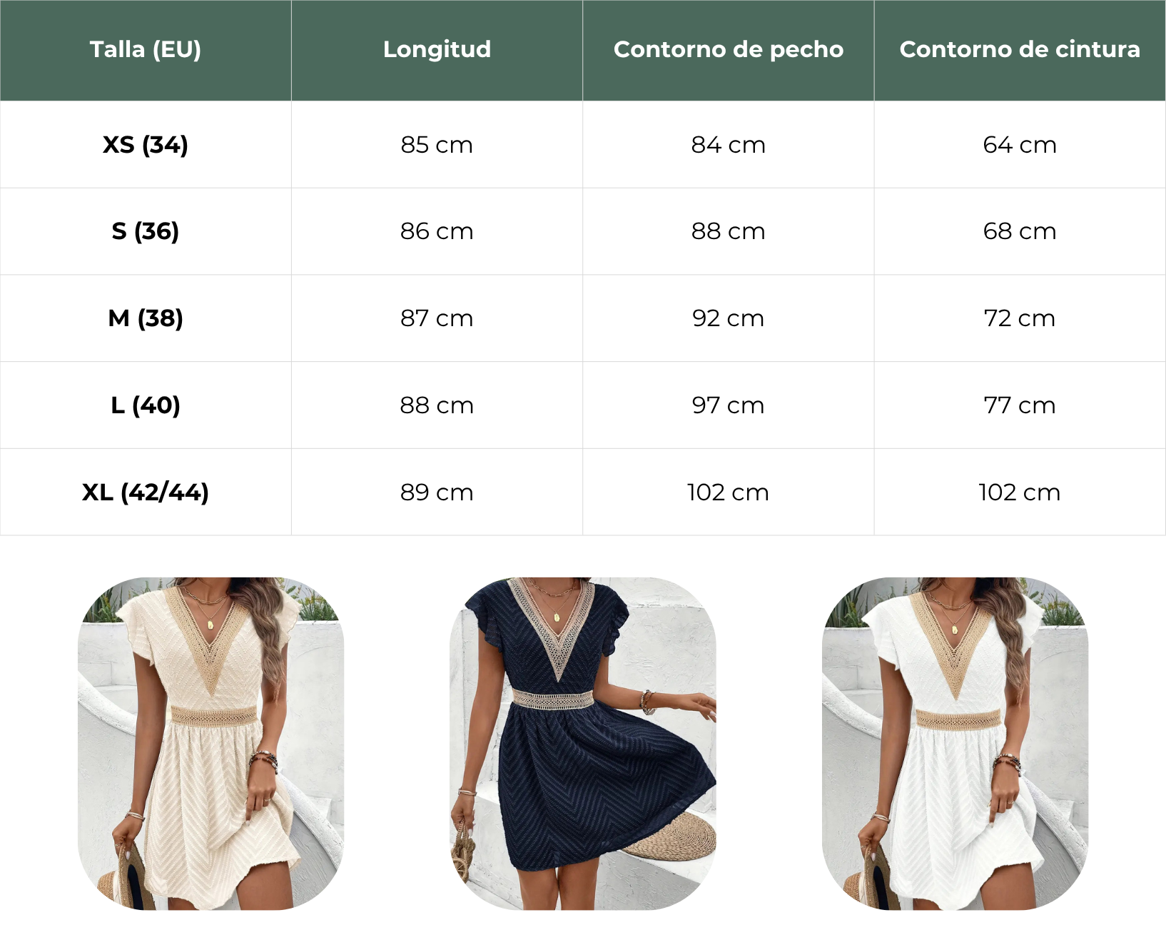 Sherine – Vestido Elegante y Cómodo para Mujer