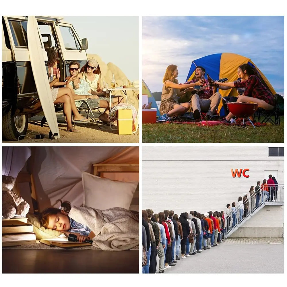 Urinario portátil para hombres | Accesorio para viajes y camping