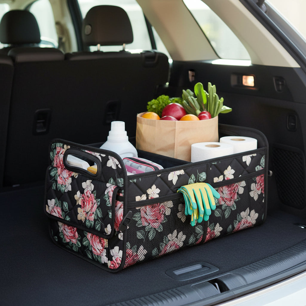 Organizador de maletero para coche plegable, impermeable, de gran capacidad