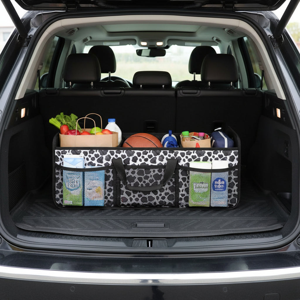 Organizador de maletero para coche plegable, impermeable, de gran capacidad
