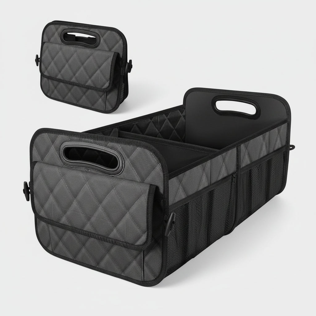 Organizador de maletero para coche plegable, impermeable, de gran capacidad