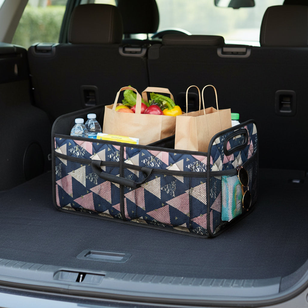 Organizador de maletero para coche plegable, impermeable, de gran capacidad