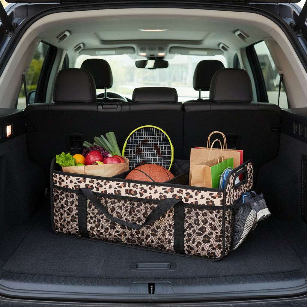Organizador de maletero para coche plegable, impermeable, de gran capacidad