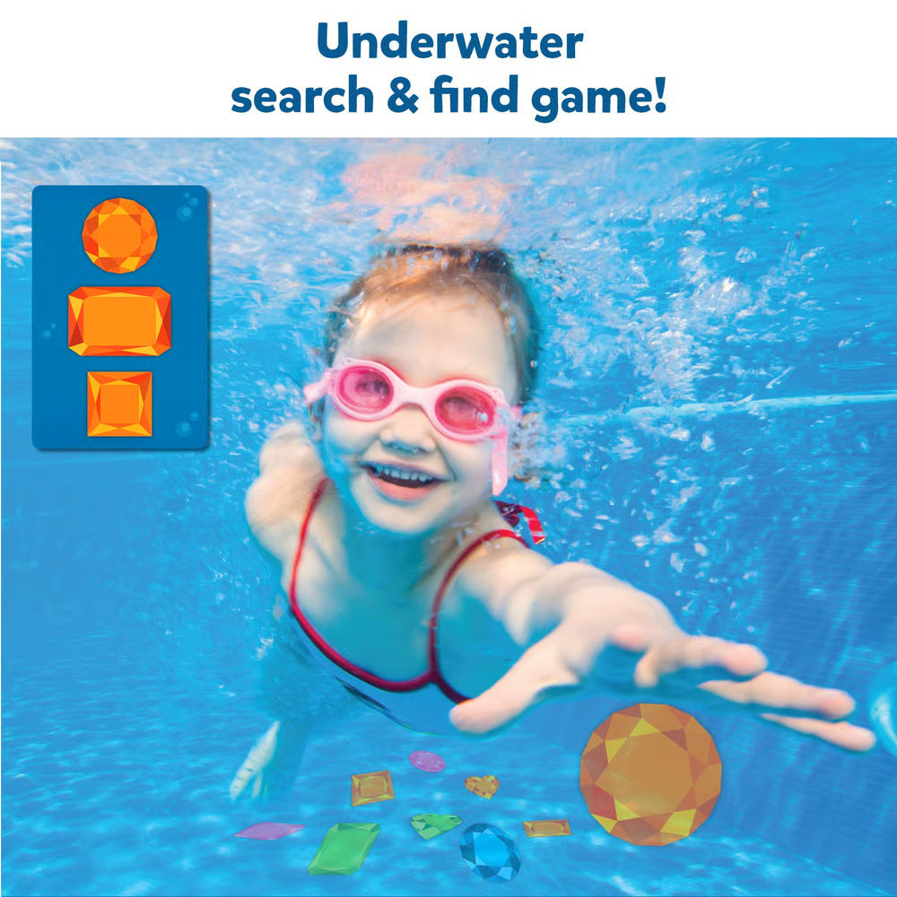 Juego subacuático de búsqueda de tesoros | Accesorios para piscina