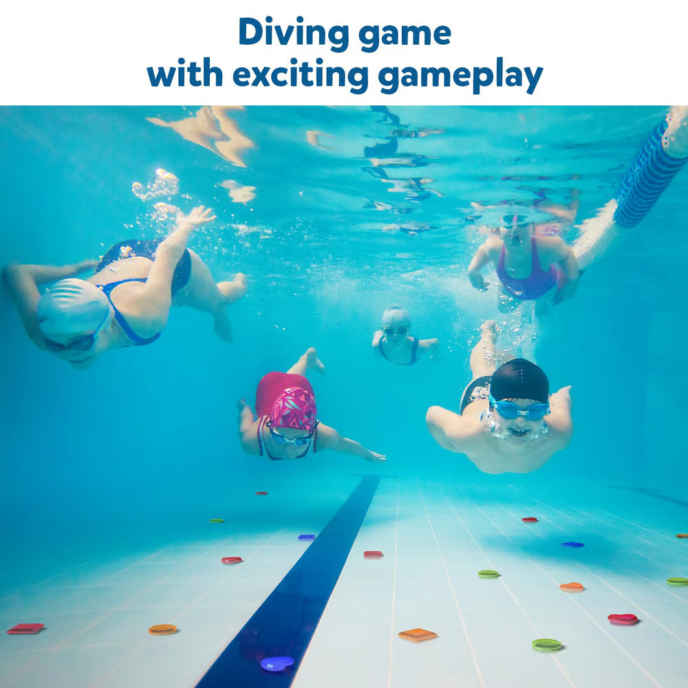 Juego subacuático de búsqueda de tesoros | Accesorios para piscina