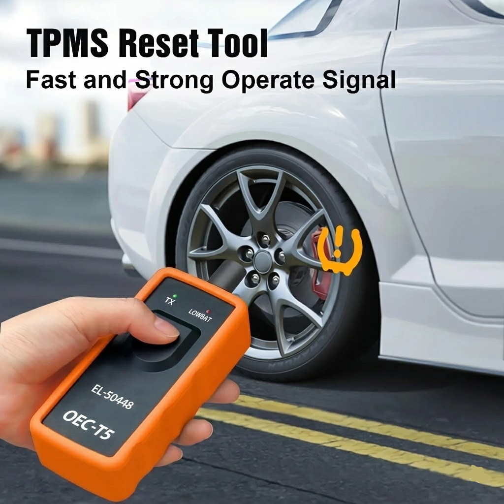 Herramienta de reinicio TPMS, sensor de presión de neumáticos inalámbrico, dispositivo de reaprendizaje