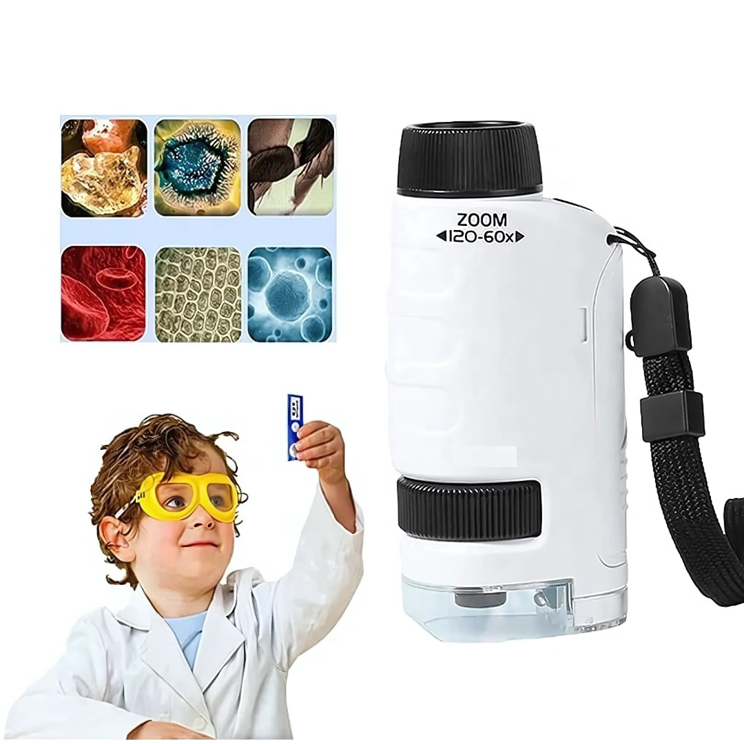 Microscopito™ - El microscopio de bolsillo para pequeños científicos