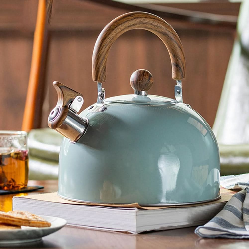 Hervidor de Acero Inoxidable para Cocina – Diseño con Silbido y Mango Ergonómico