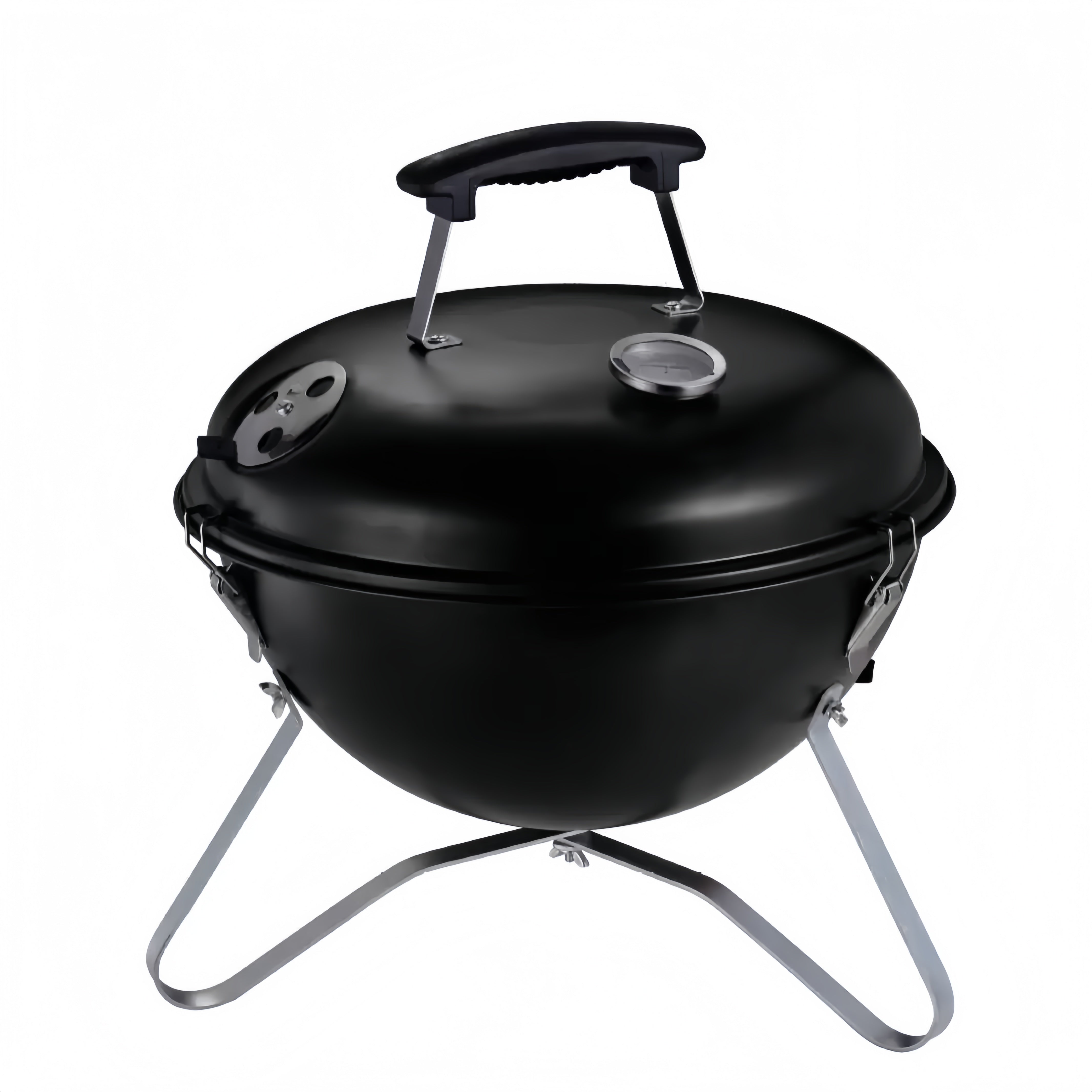 Barbacoa de carbón portátil KETTLE Calora - Formato compacto 31,5 cm con tapa