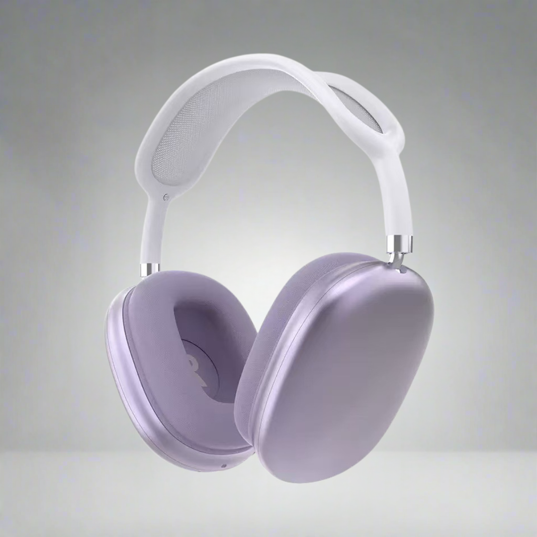 Auriculares inalámbricos con cancelación de ruido, circumaurales, Bluetooth