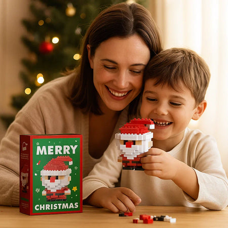 Figuras Navideñas para Construir – Diversión para Toda la Familia