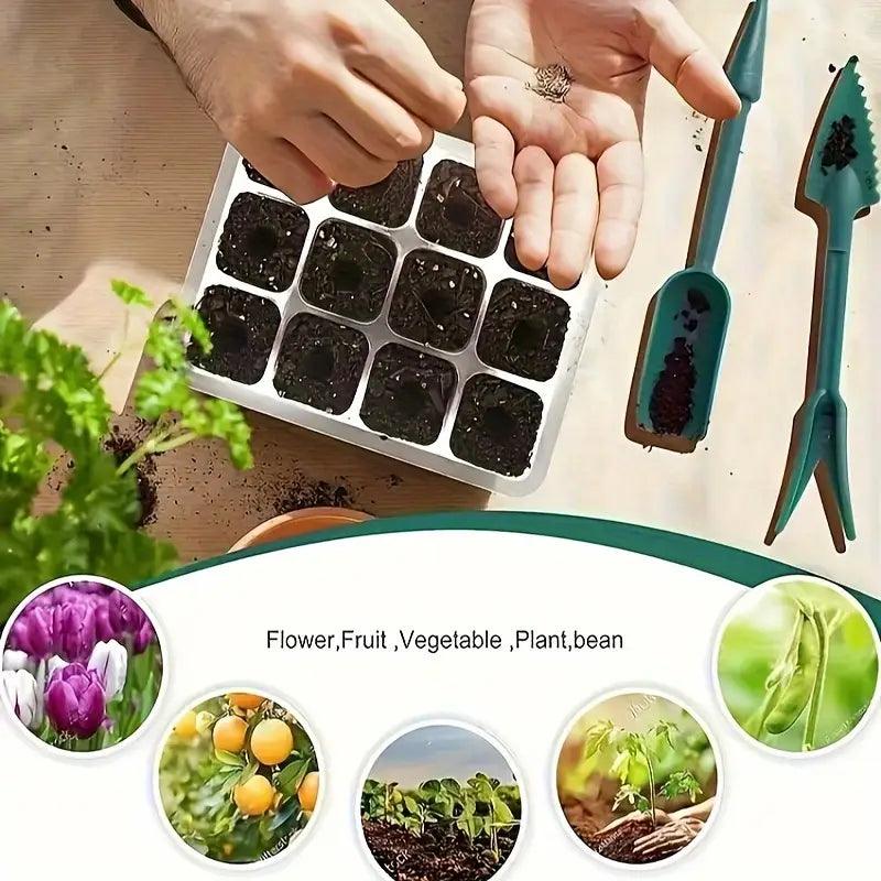 Kit de semillas con luz LED | Bandeja de cultivo para interior