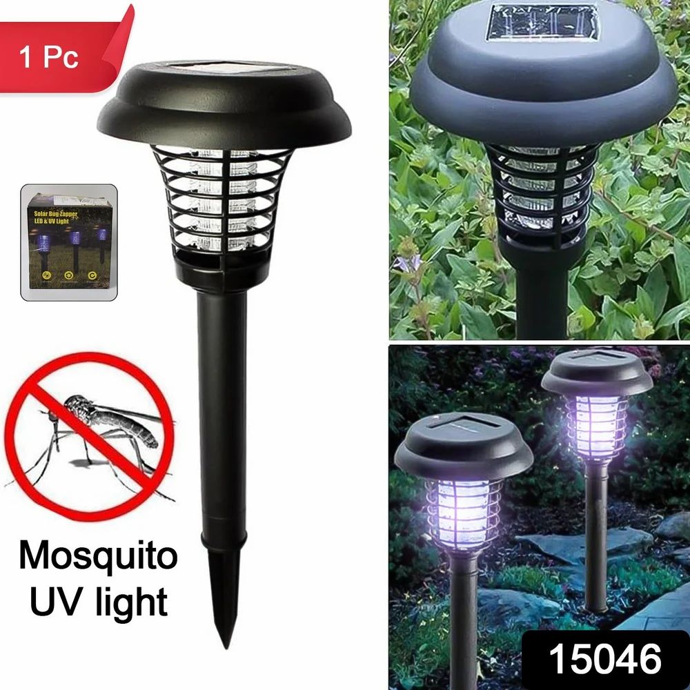 Lámpara solar LED para jardín | Iluminación exterior impermeable