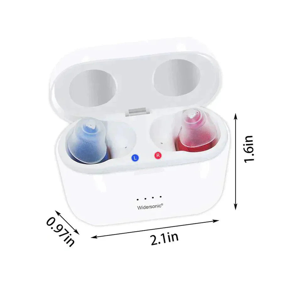 Aparato Auditivo Invisible - Ayuda Auditiva Resistente al Agua y Recargable | ClearPro