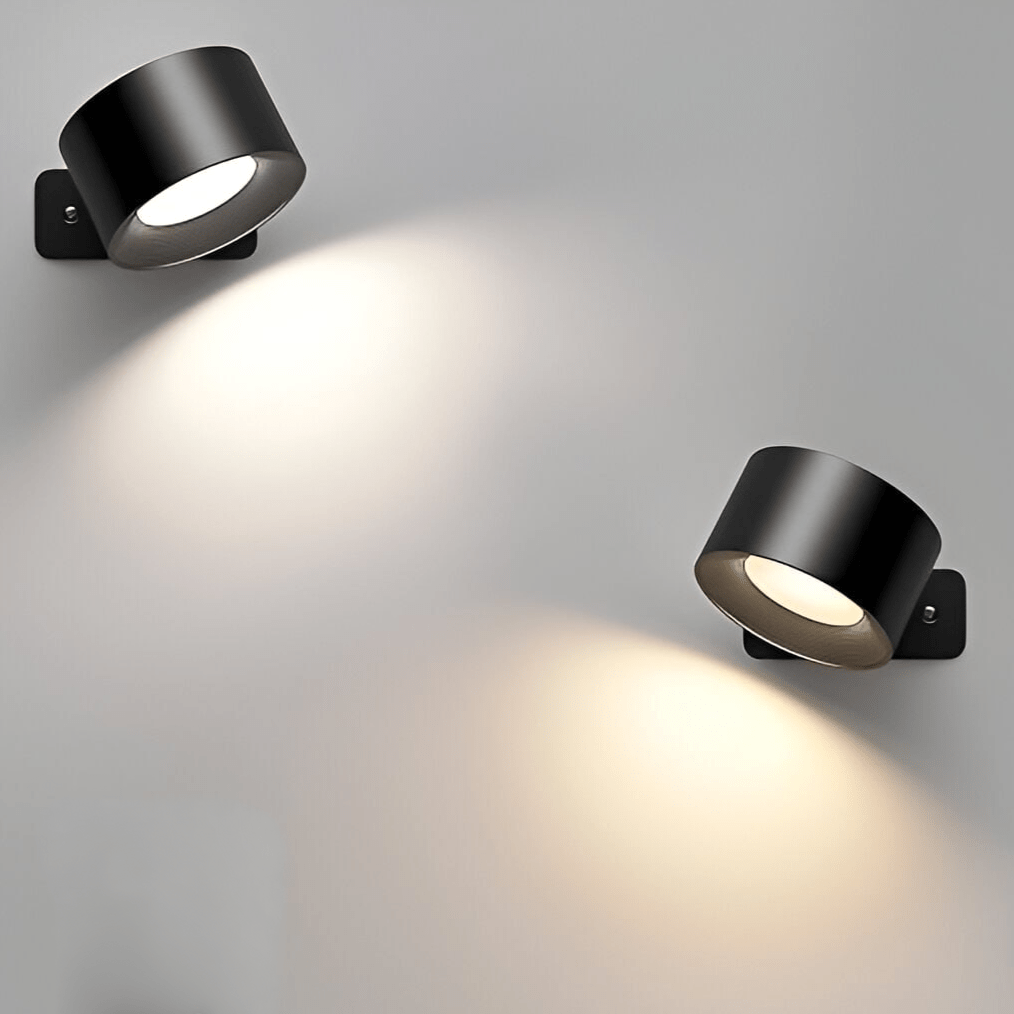 Lámpara de Pared Inalámbrica Lumino360 – Iluminación Regulable y Giratoria