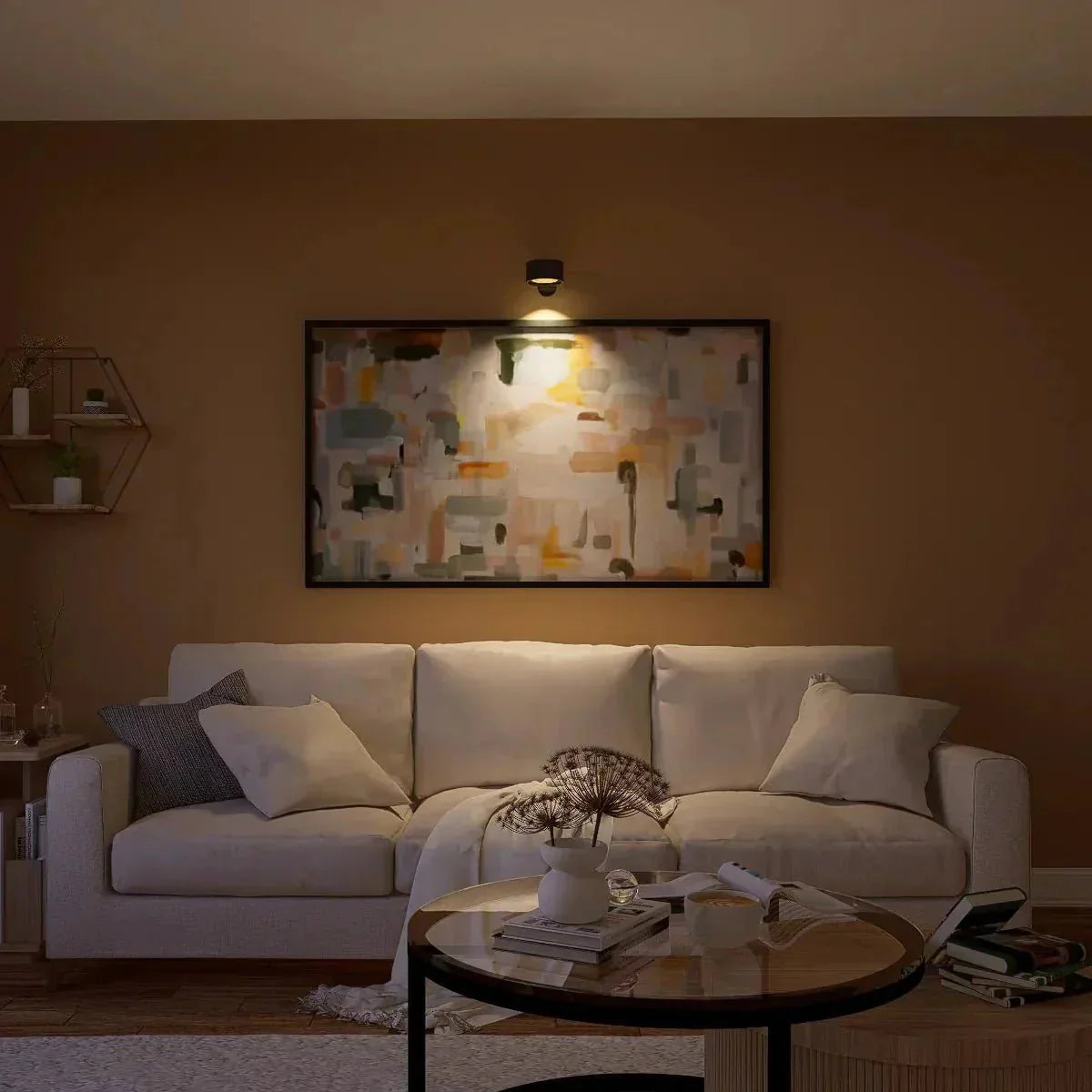 Lámpara de Pared Inalámbrica Lumino360 – Iluminación Regulable y Giratoria