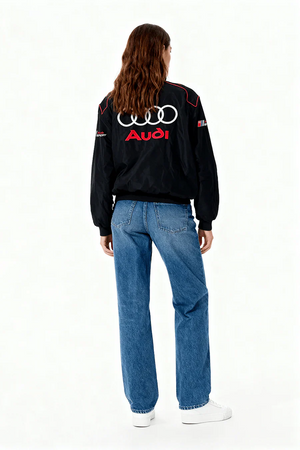 Chaqueta de carreras Audi Vintage Racing – Unisex – Retro