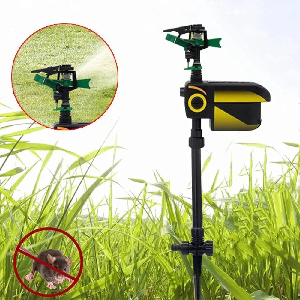 Aspersor automático con sensor | Sistema de riego para césped y patio