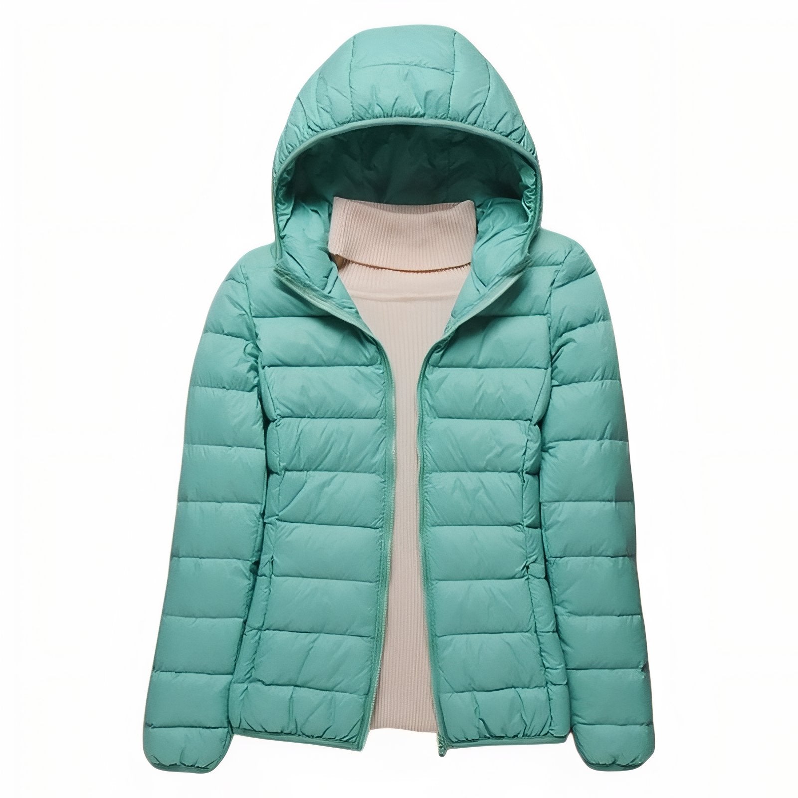 Chaqueta Acolchada de Senderismo Compresible para Mujer