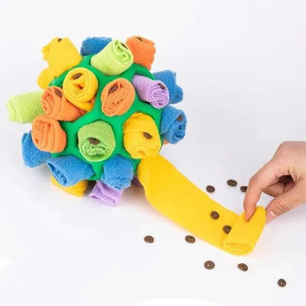 Pelota olfativa - Juguete interactivo con golosinas