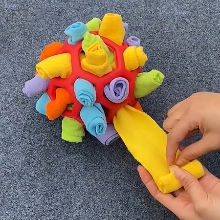 Pelota olfativa - Juguete interactivo con golosinas