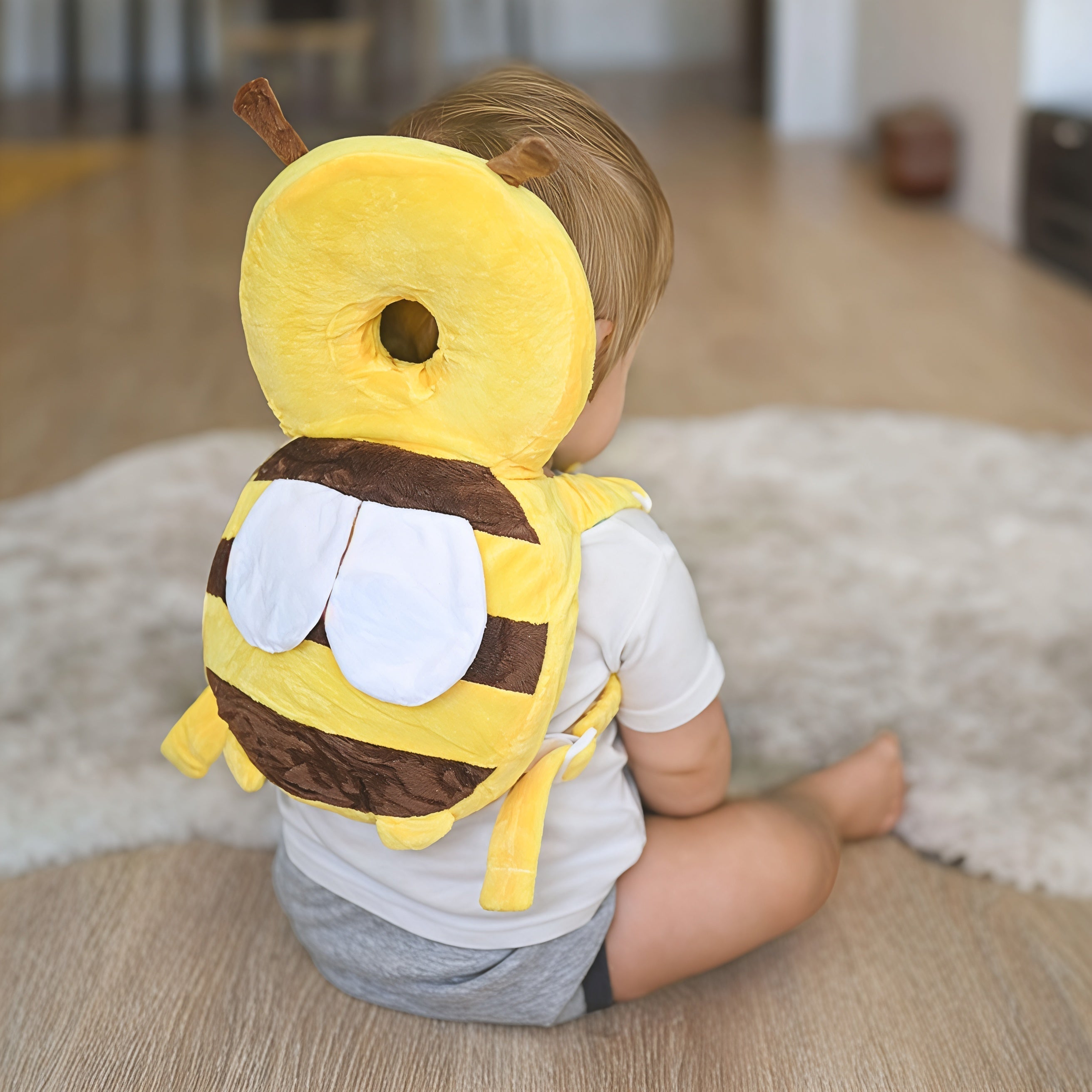 Dmax | Protector acolchado para la cabeza del bebé, mochila de seguridad