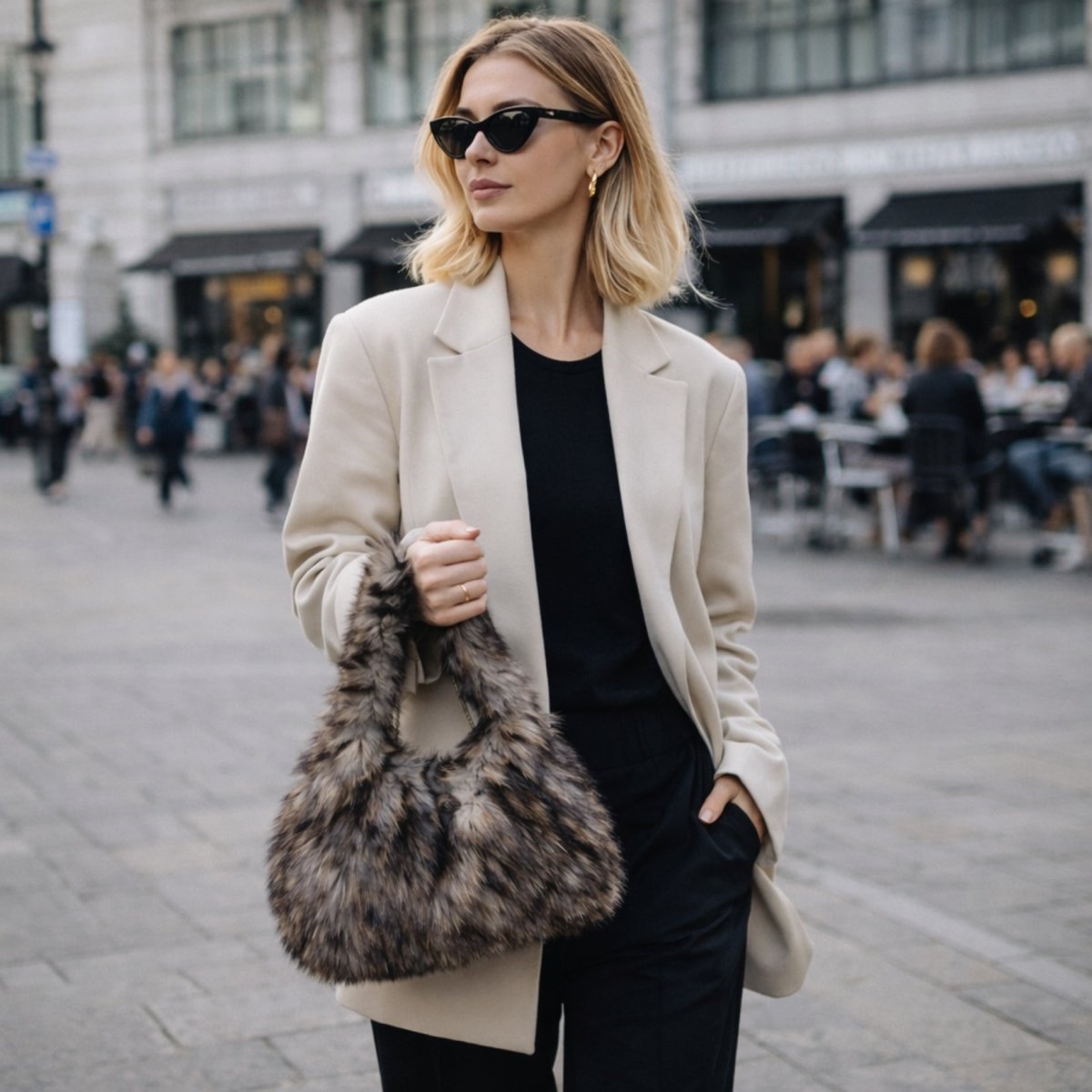 Bolso de Hombro Linnea para Mujer | Bolso Elegante de Piel Sintética, Gran Capacidad, Uso Diario y Ocasiones