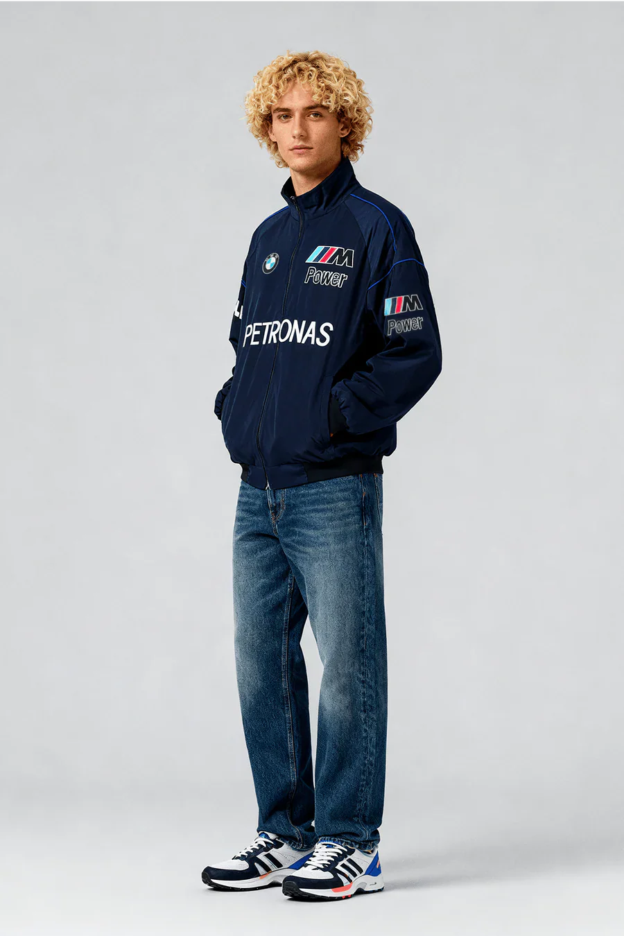 Chaqueta de carreras BMW F1 Vintage Racing – Edición Clásica – Unisex – Retro