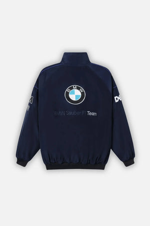 Chaqueta de carreras BMW F1 Vintage Racing – Edición Clásica – Unisex – Retro