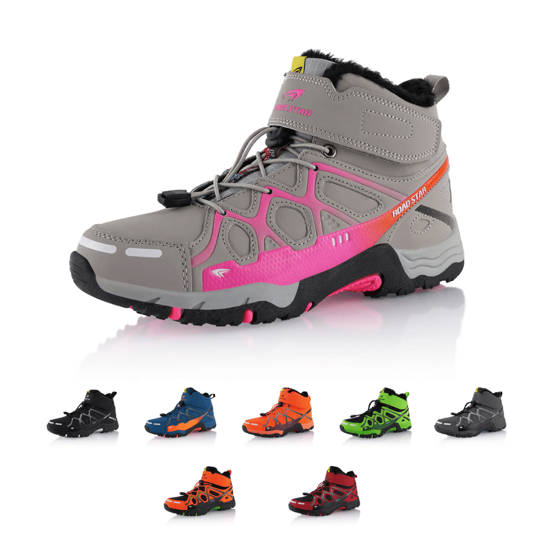 Botas de senderismo para mujer y hombre, forradas para el invierno – Botas de invierno DescuentosMax™