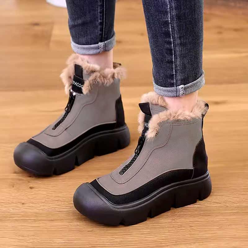 Botas Ortopédicas de Invierno con Amortiguación - Elevadoras e Impermeables