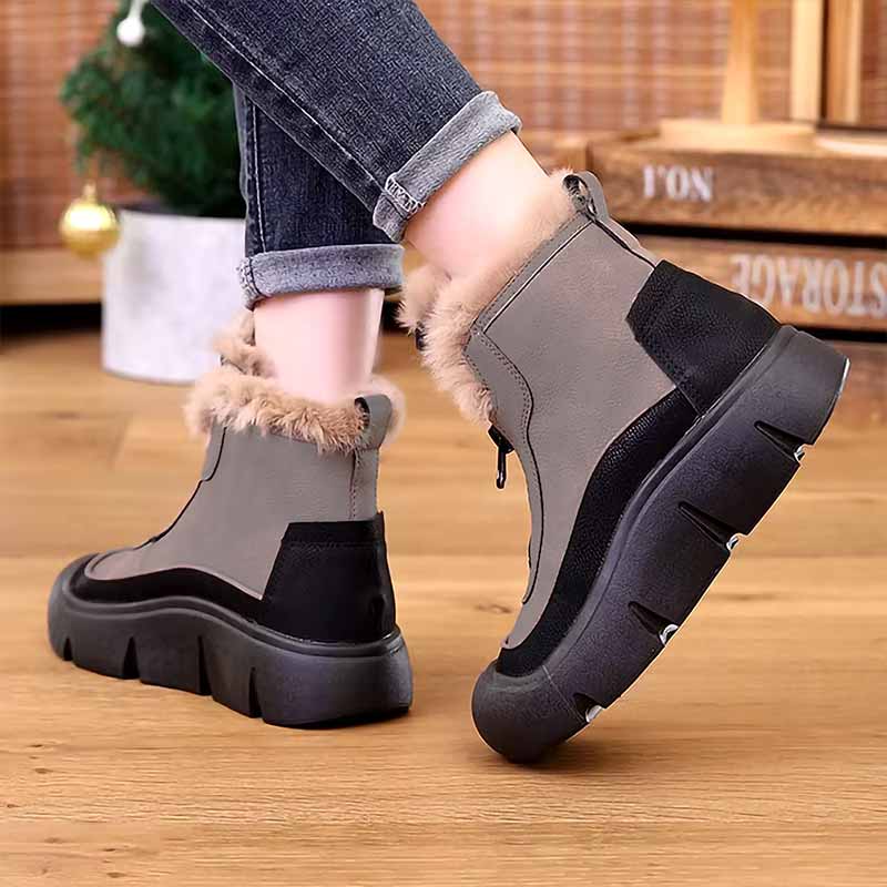 Botas Ortopédicas de Invierno con Amortiguación - Elevadoras e Impermeables
