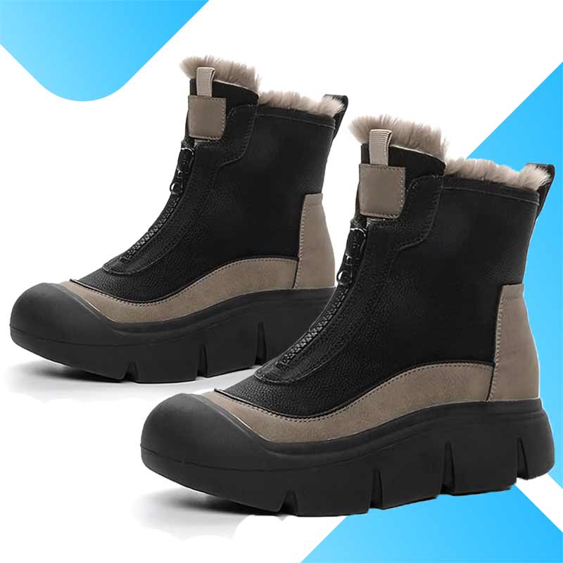 Botas Ortopédicas de Invierno con Amortiguación - Elevadoras e Impermeables