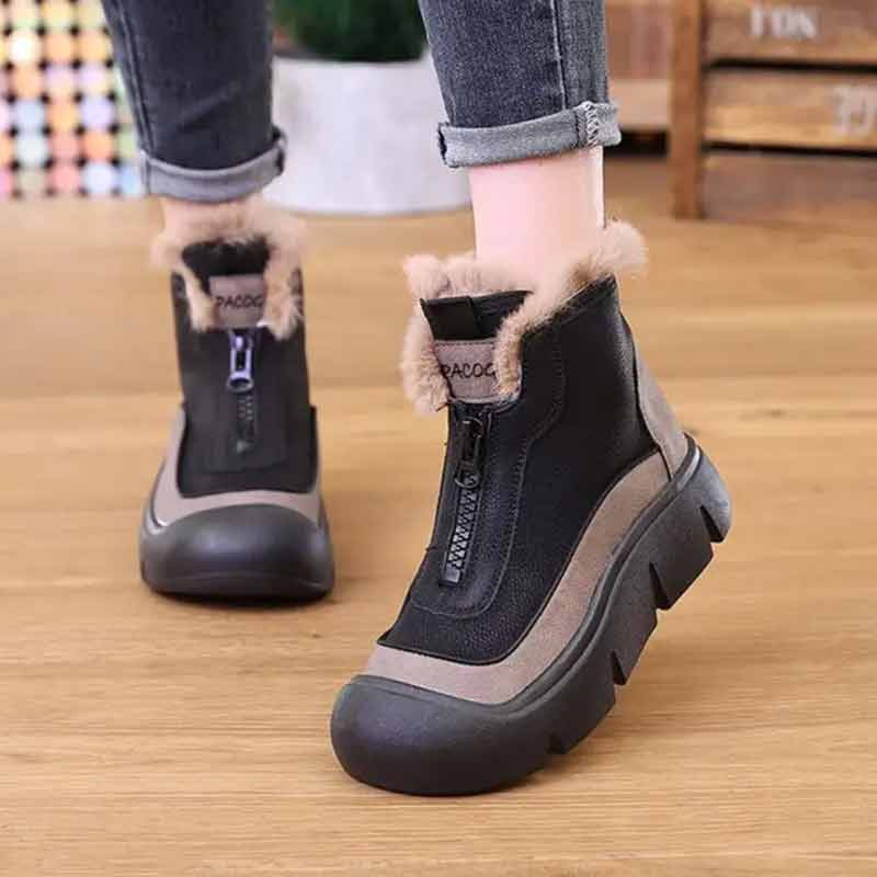 Botas Ortopédicas de Invierno con Amortiguación - Elevadoras e Impermeables