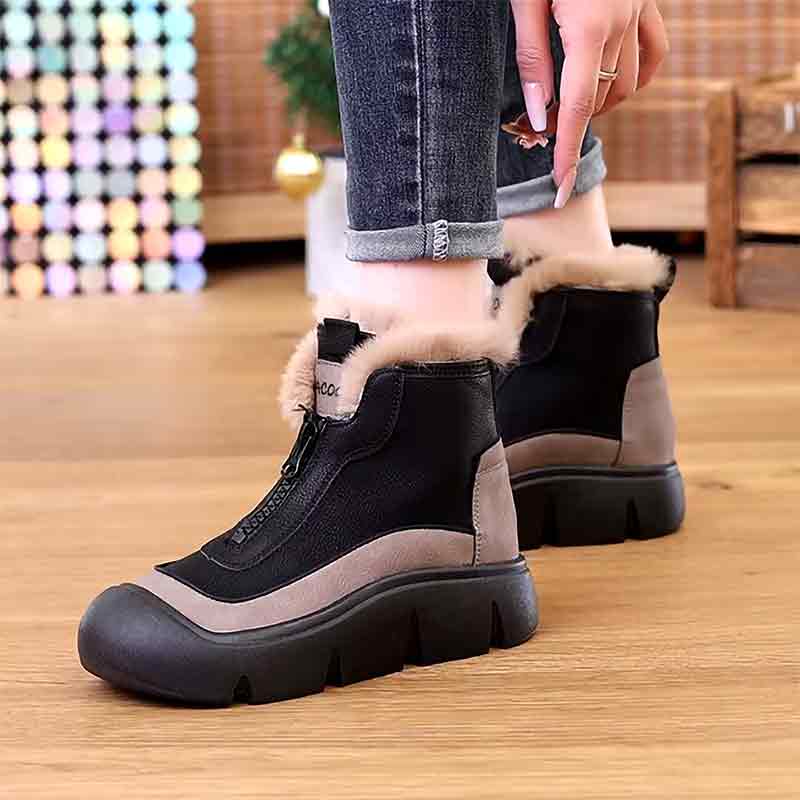 Botas Ortopédicas de Invierno con Amortiguación - Elevadoras e Impermeables