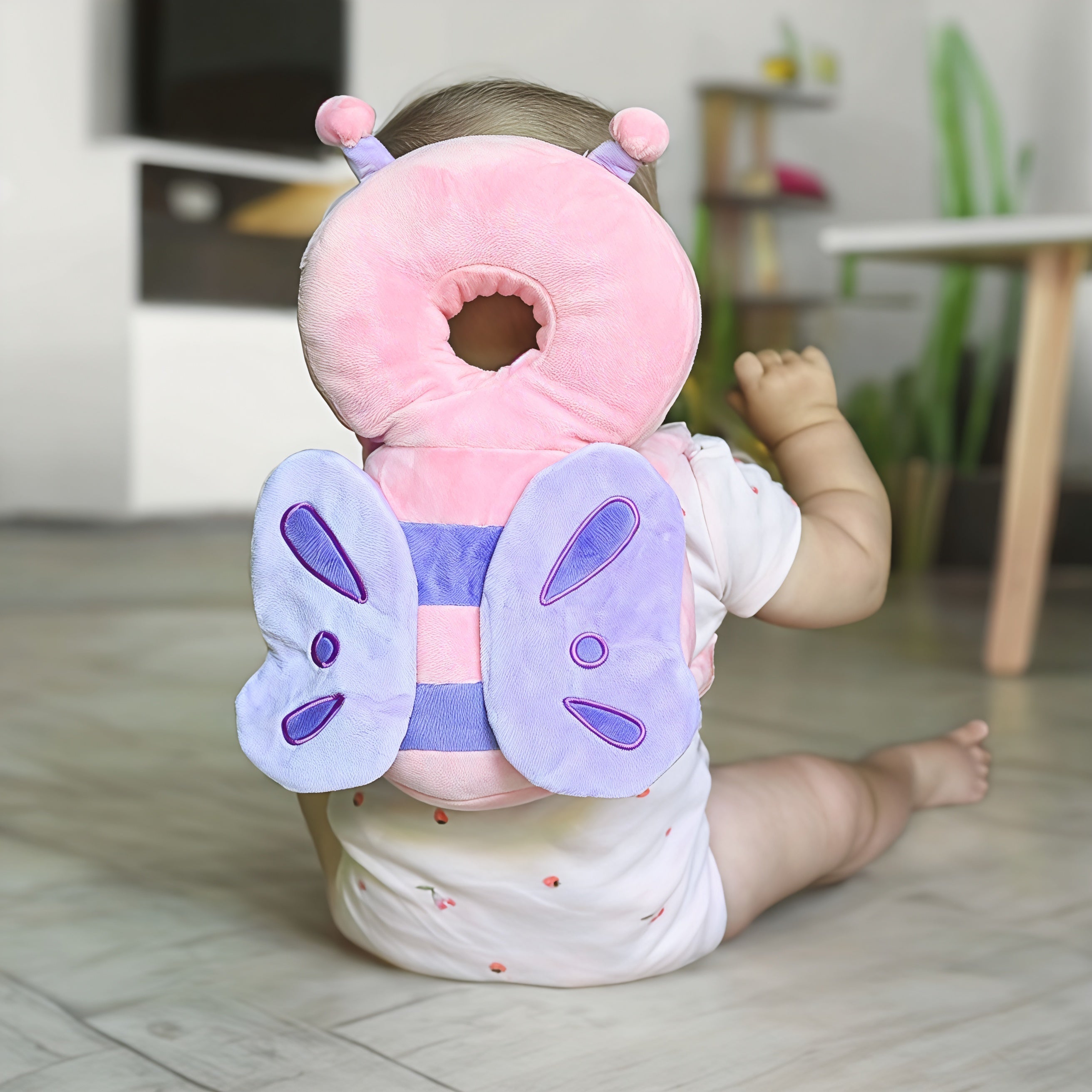 Dmax | Protector acolchado para la cabeza del bebé, mochila de seguridad