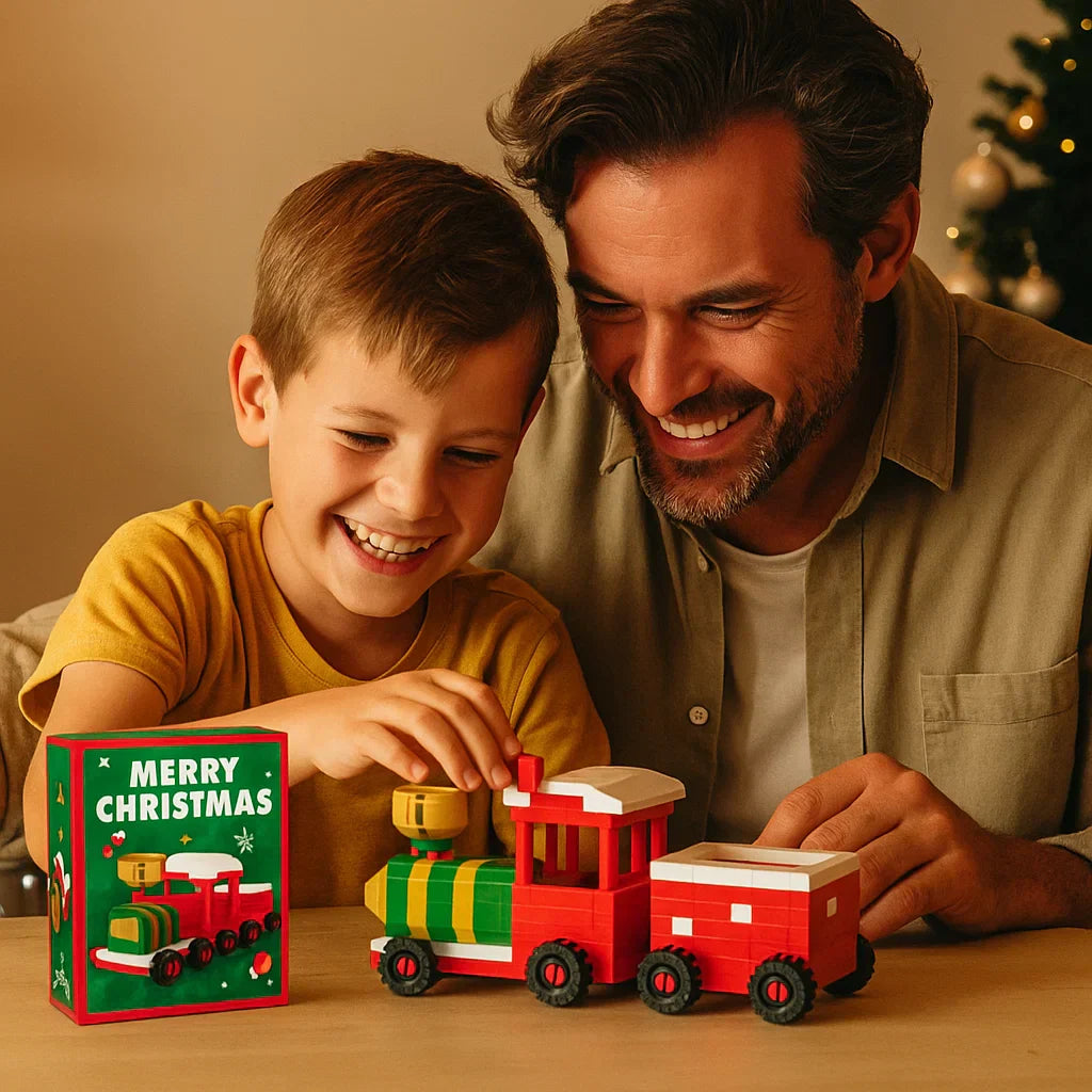 Figuras Navideñas para Construir – Diversión para Toda la Familia
