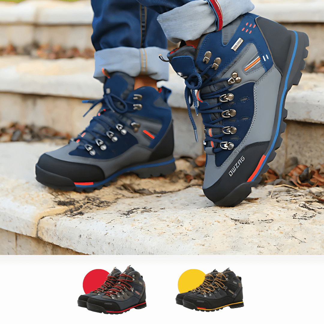 Zapatos de senderismo para hombre - Impermeables y antideslizantes