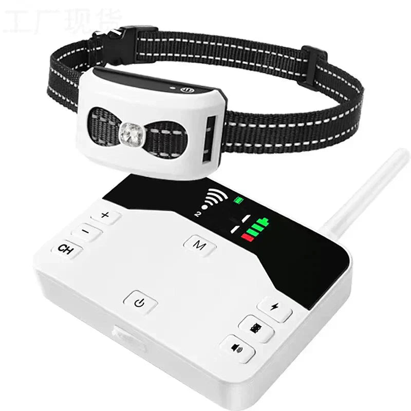 Cerramiento Inalámbrico y Collar de Adiestramiento para Perros 2 en 1 - PawGuard