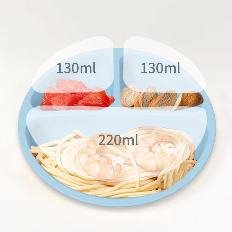 Juego de Comida para Bebé en Silicona – DESCUENTOSMAX™